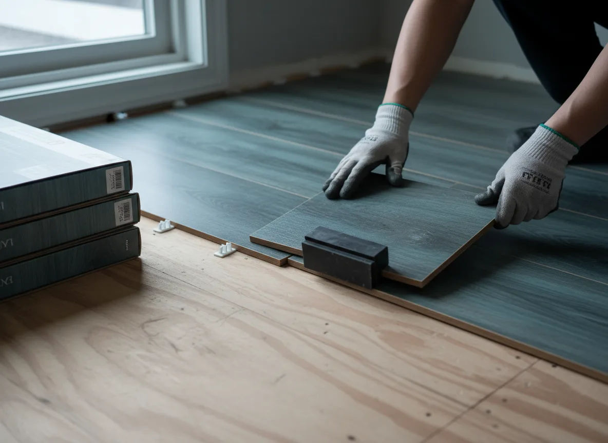 Luxury Vinyl Plank Installation company in Wilson, KS